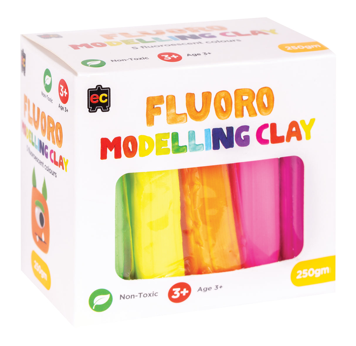 Modelling Clay 5 Pack - Fluoro - Educational Vantage