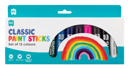 EC Paint Sticks Classic Set 12 - Educational Vantage