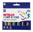 EC Paint Sticks Metallic Set 6 - Educational Vantage
