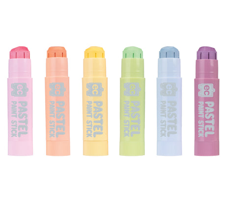 EC Paint Sticks Pastel Set 6 - Educational Vantage