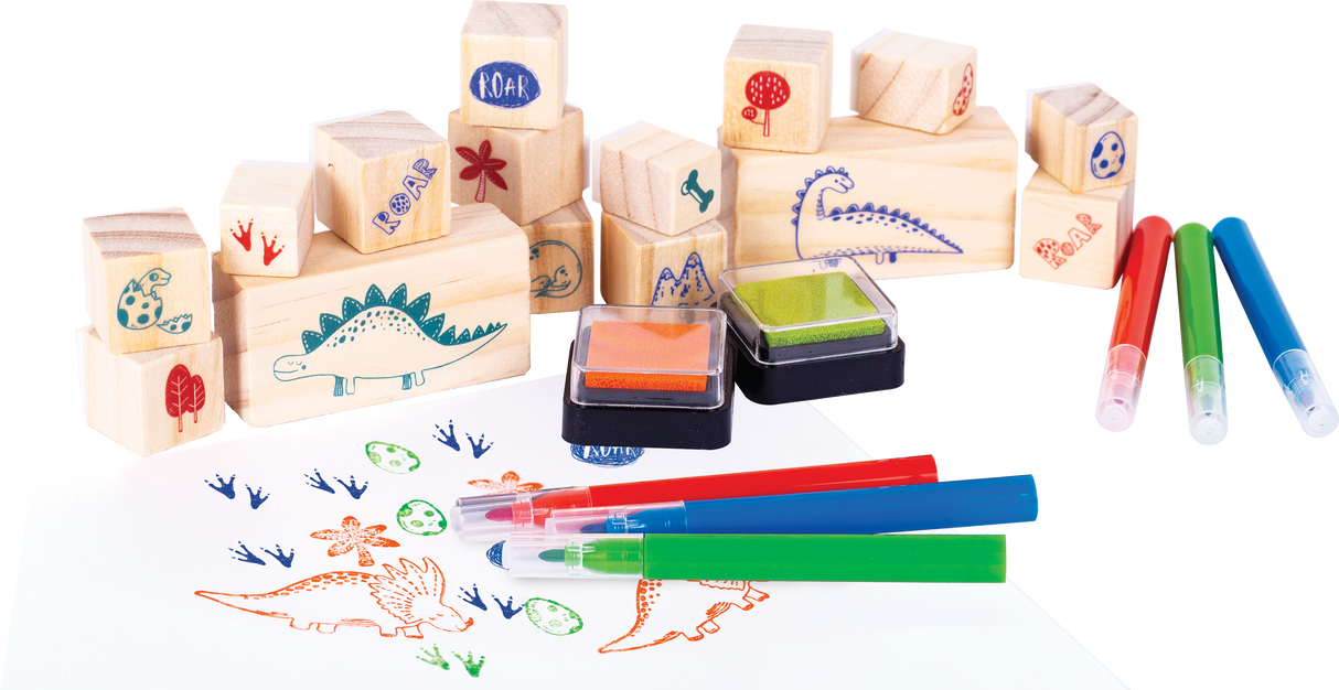 Wooden Stamper Set - Educational Vantage