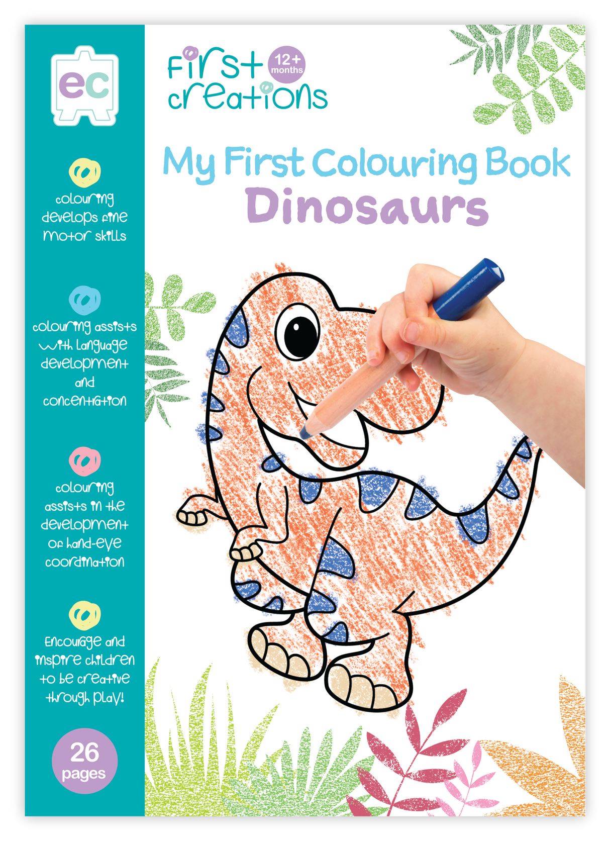 My First Colouring Book - Dinosaurs - Educational Vantage
