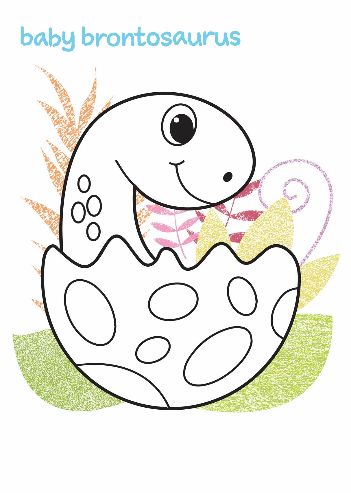 My First Colouring Book - Dinosaurs - Educational Vantage