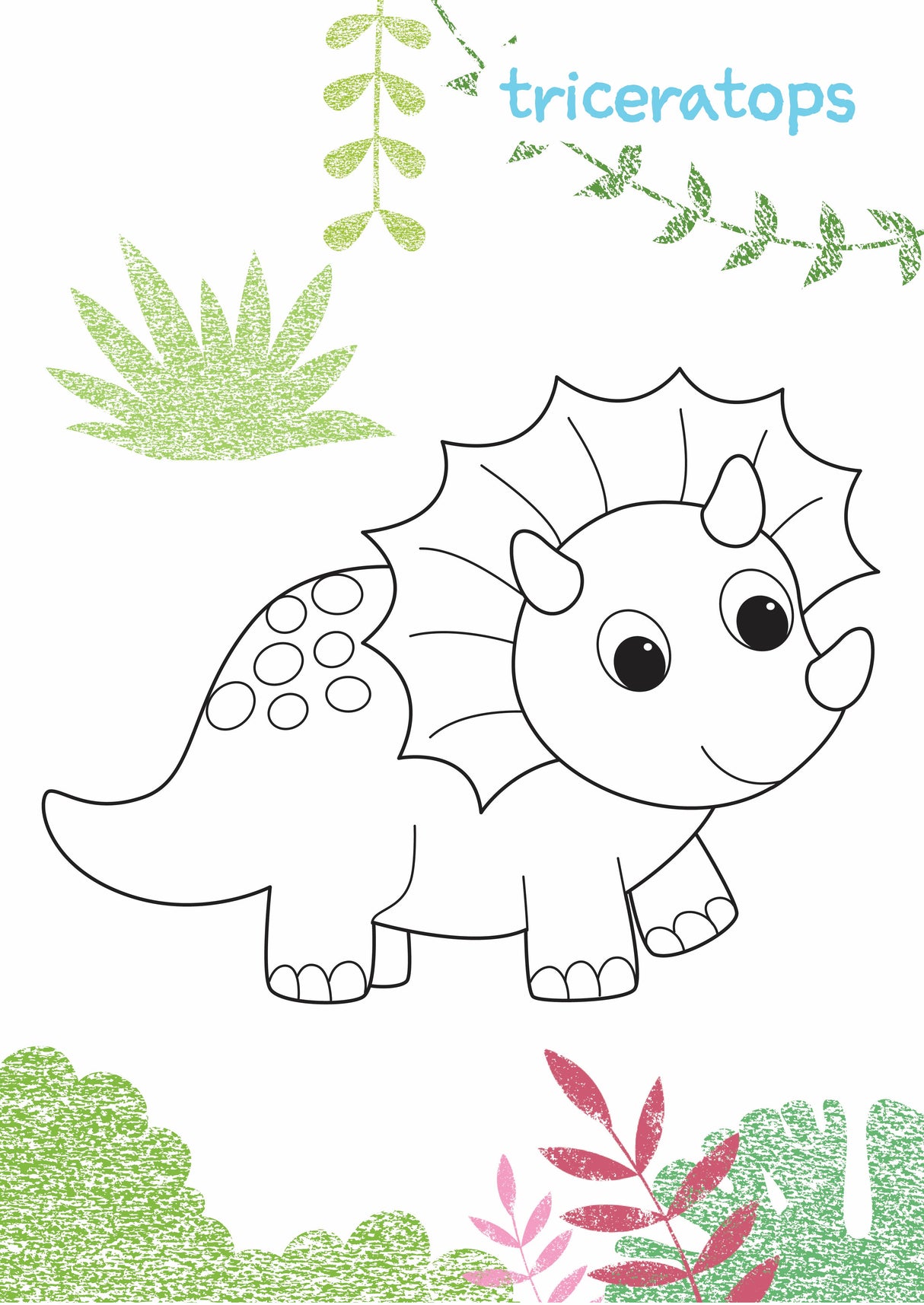 My First Colouring Book - Dinosaurs - Educational Vantage
