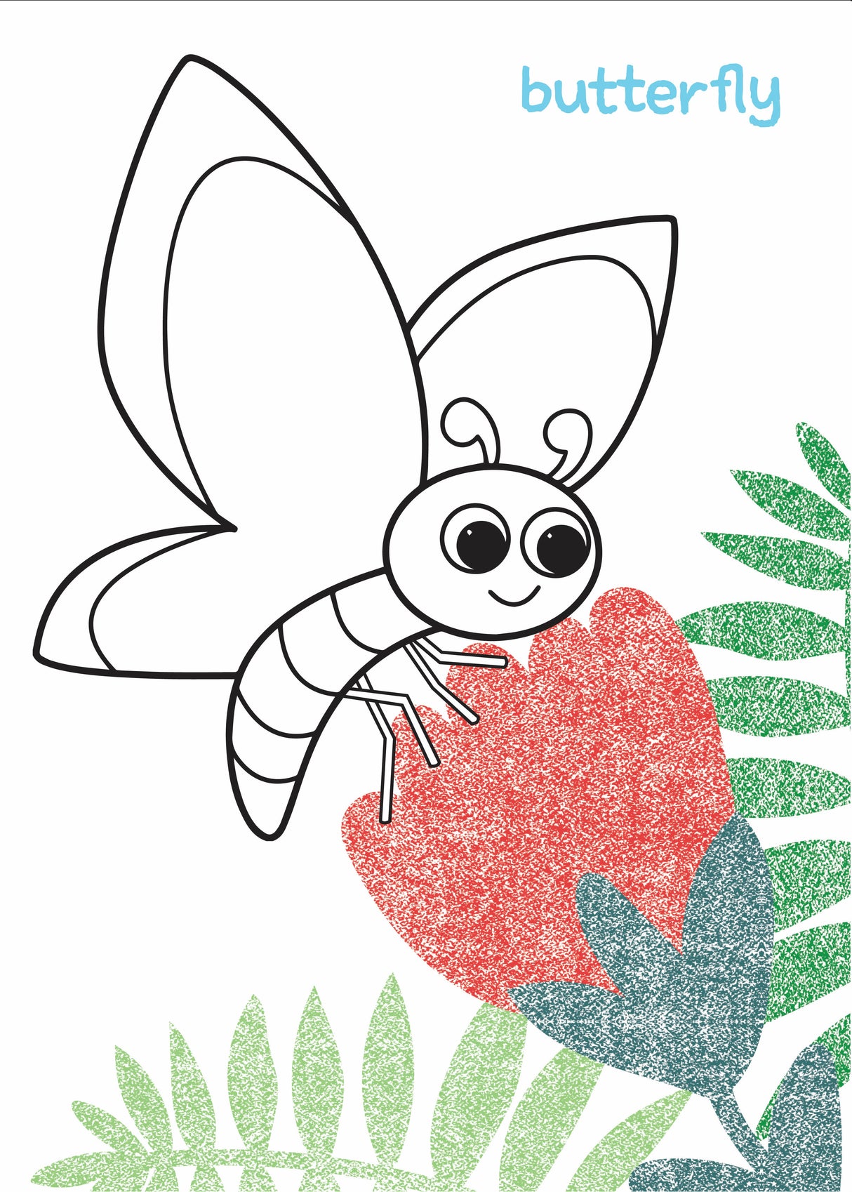 My First Colouring Book - Garden Bugs - Educational Vantage