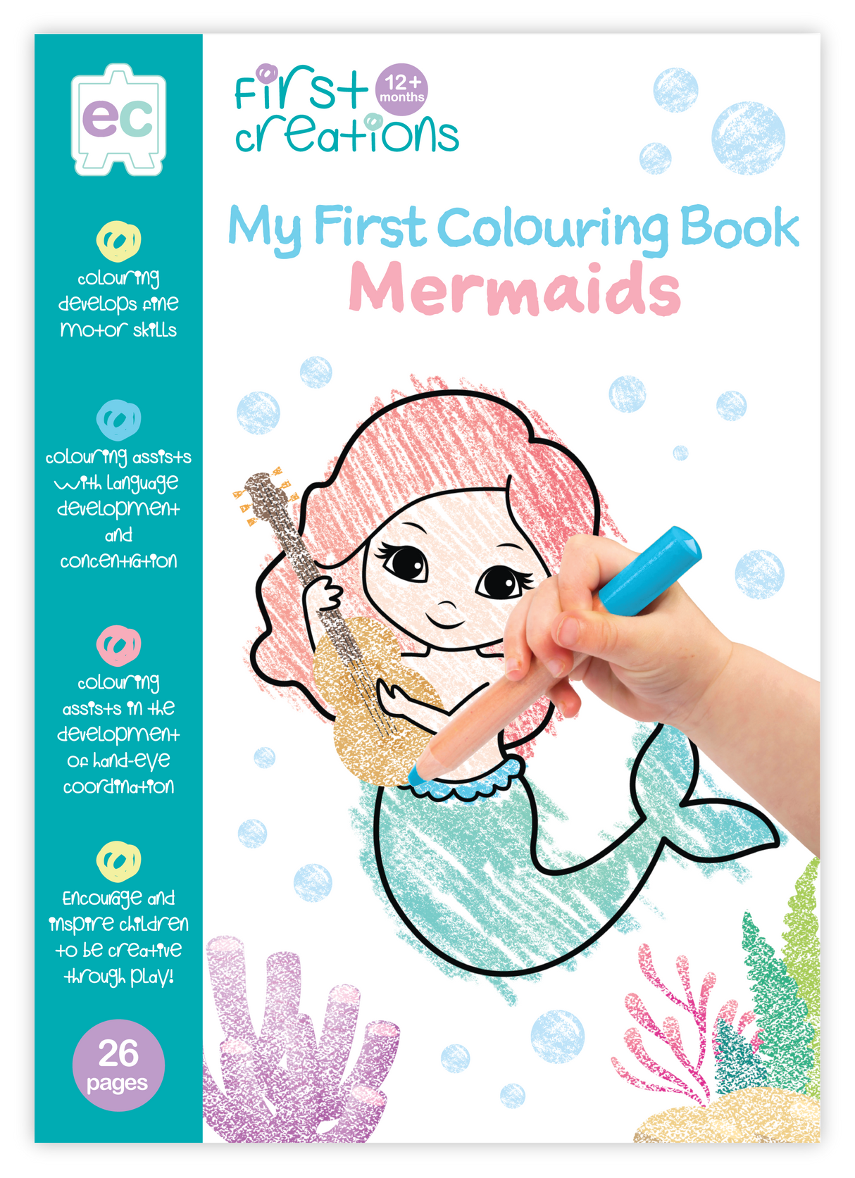 My First Colouring Book - Mermaids - Educational Vantage