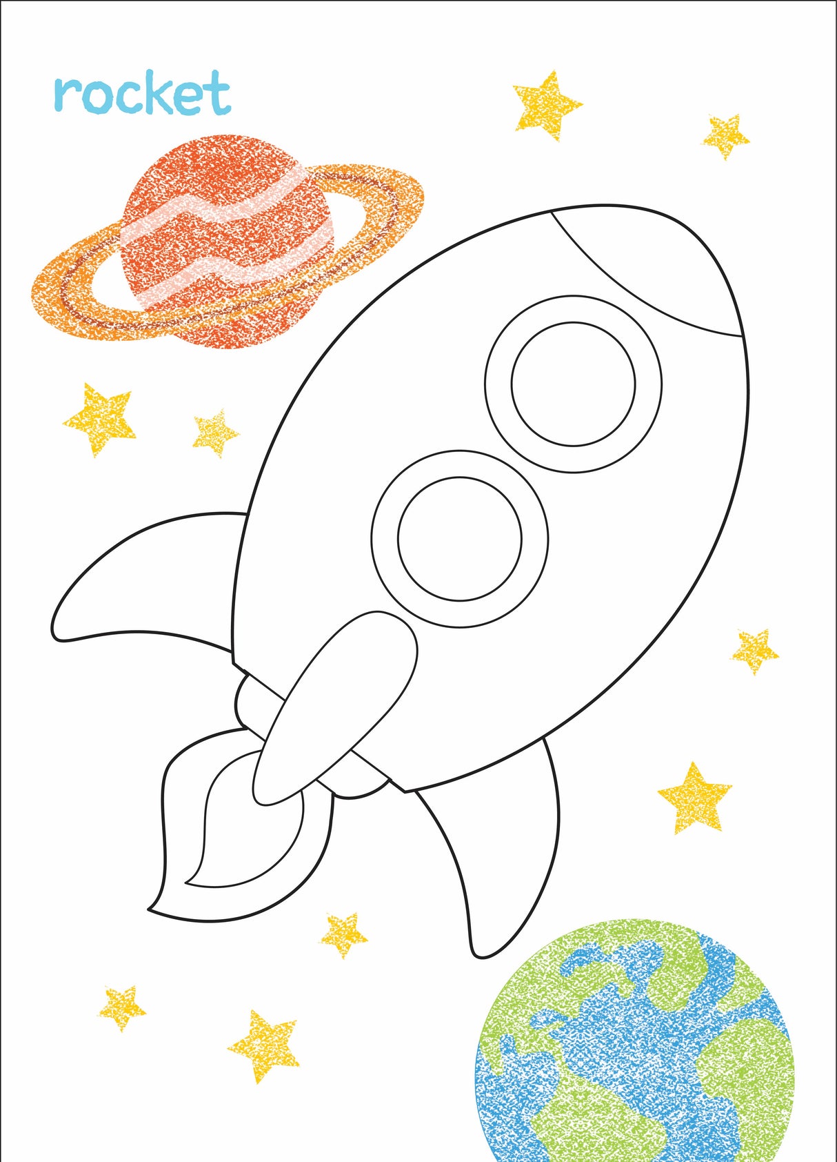 My First Colouring Book - Things That Go! - Educational Vantage