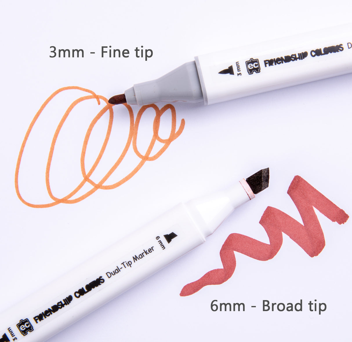Friendship Colours Dual-Tip Markers - Educational Vantage