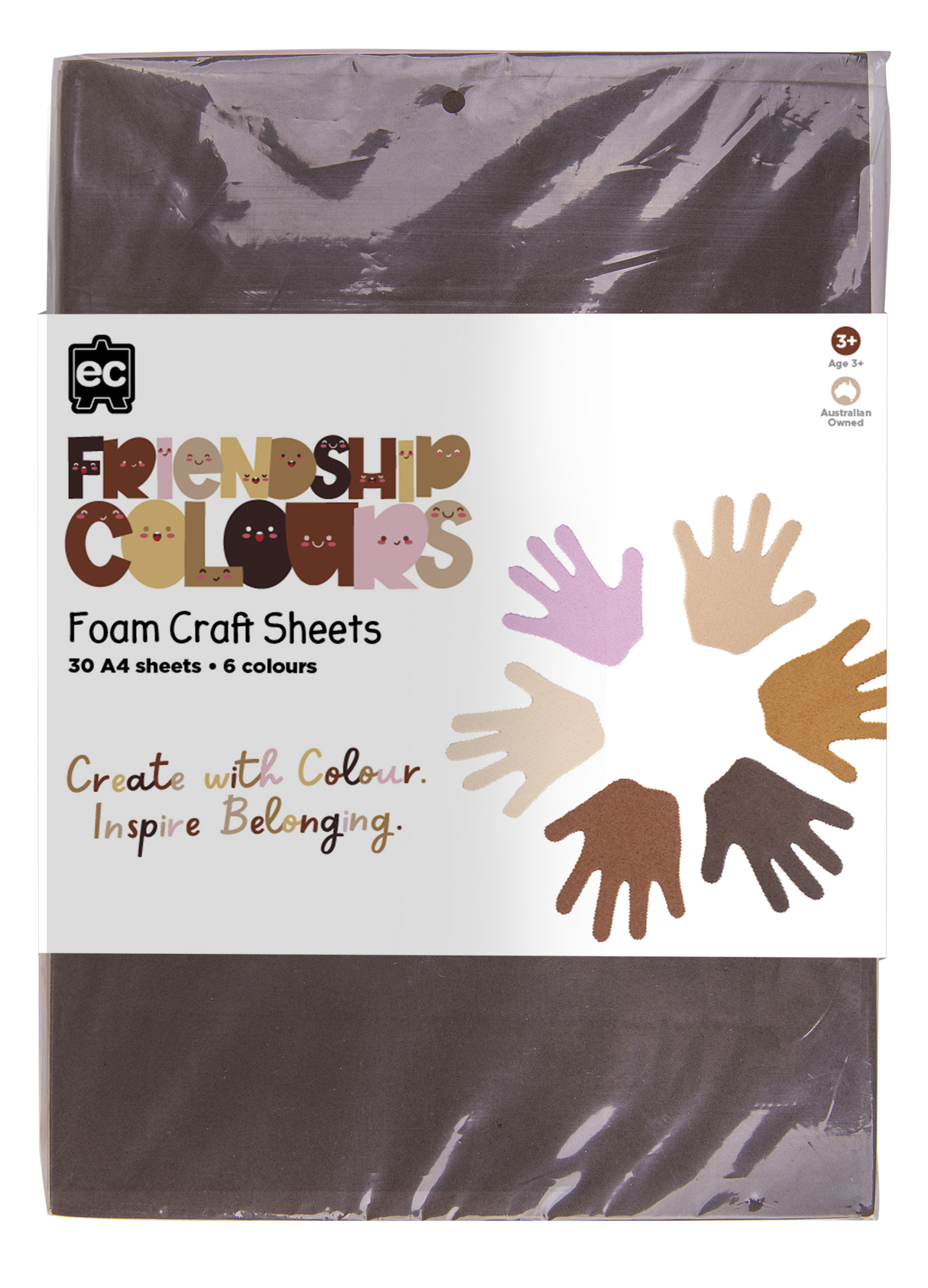 Friendship Colour Foam Sheets 30pcs