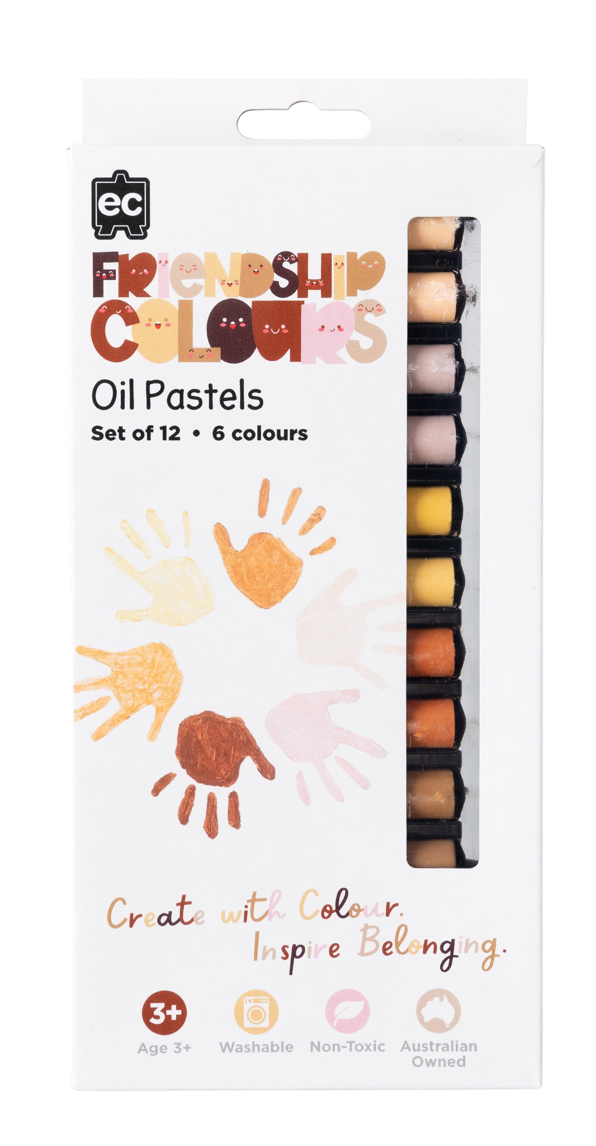 Friendship Colours Oil Pastels - Educational Vantage