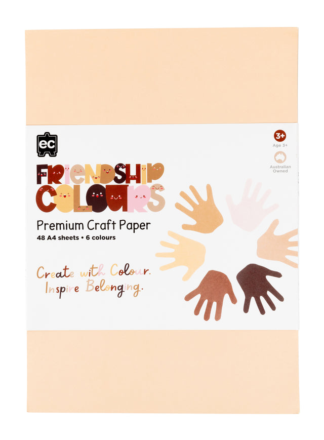 Friendship Colour Premium Craft Paper - Educational Vantage