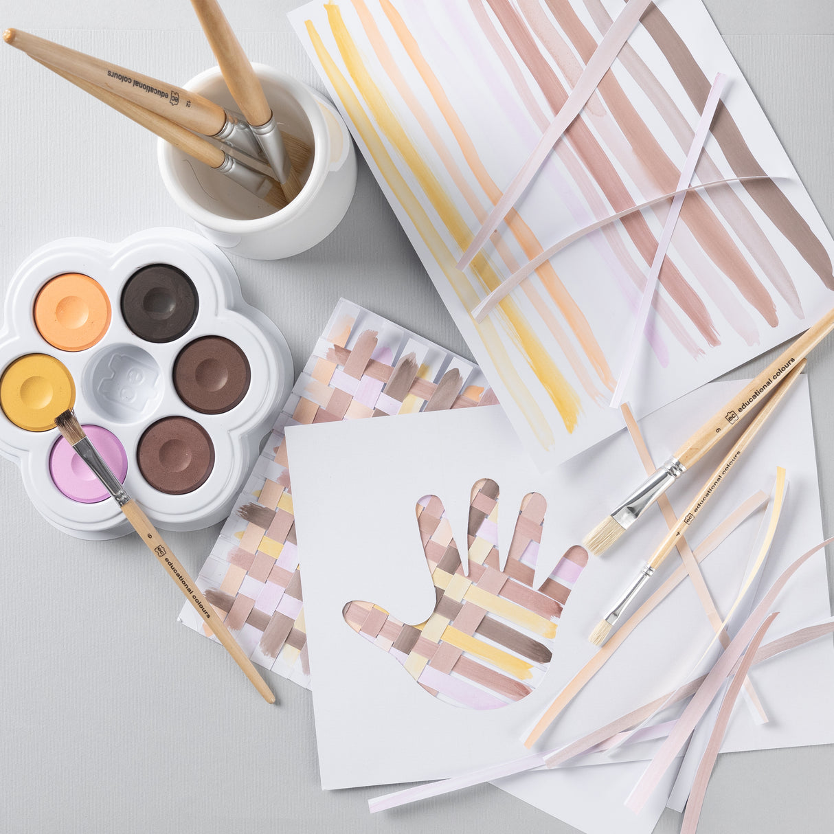 Friendship Colours Watercolour Paint Pallet - Educational Vantage