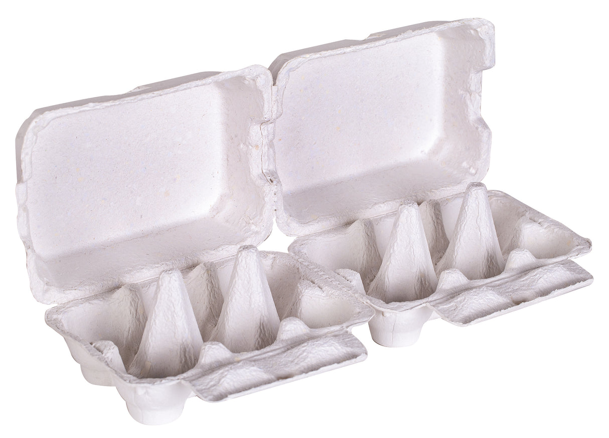 Hygienic Egg Cartons Pack 24 - White - Educational Vantage