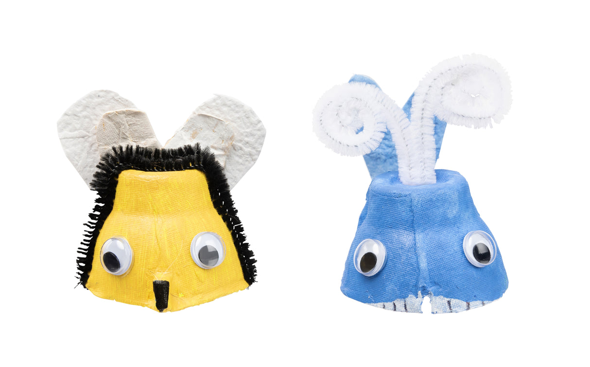 Hygienic Egg Cartons Pack 24 - White - Educational Vantage