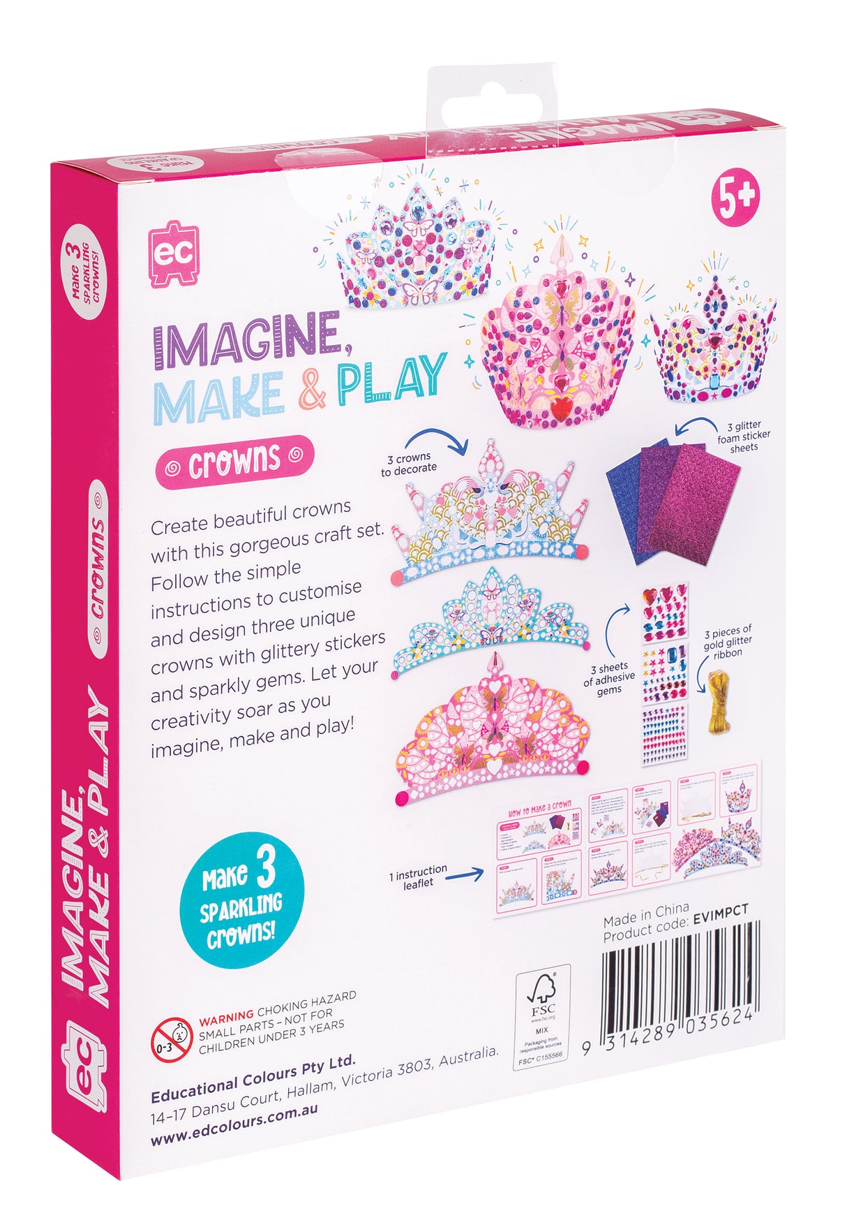 Imagine, Make & Play Crowns and Tiaras - Educational Vantage