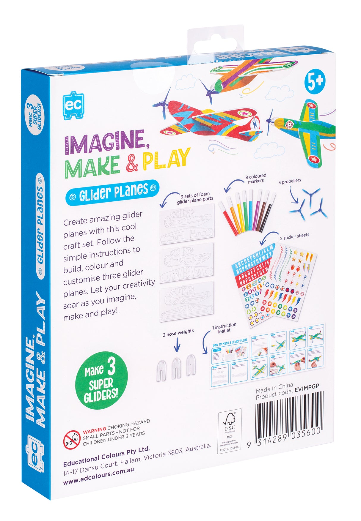 Imagine, Make & Play Glider Planes - Educational Vantage