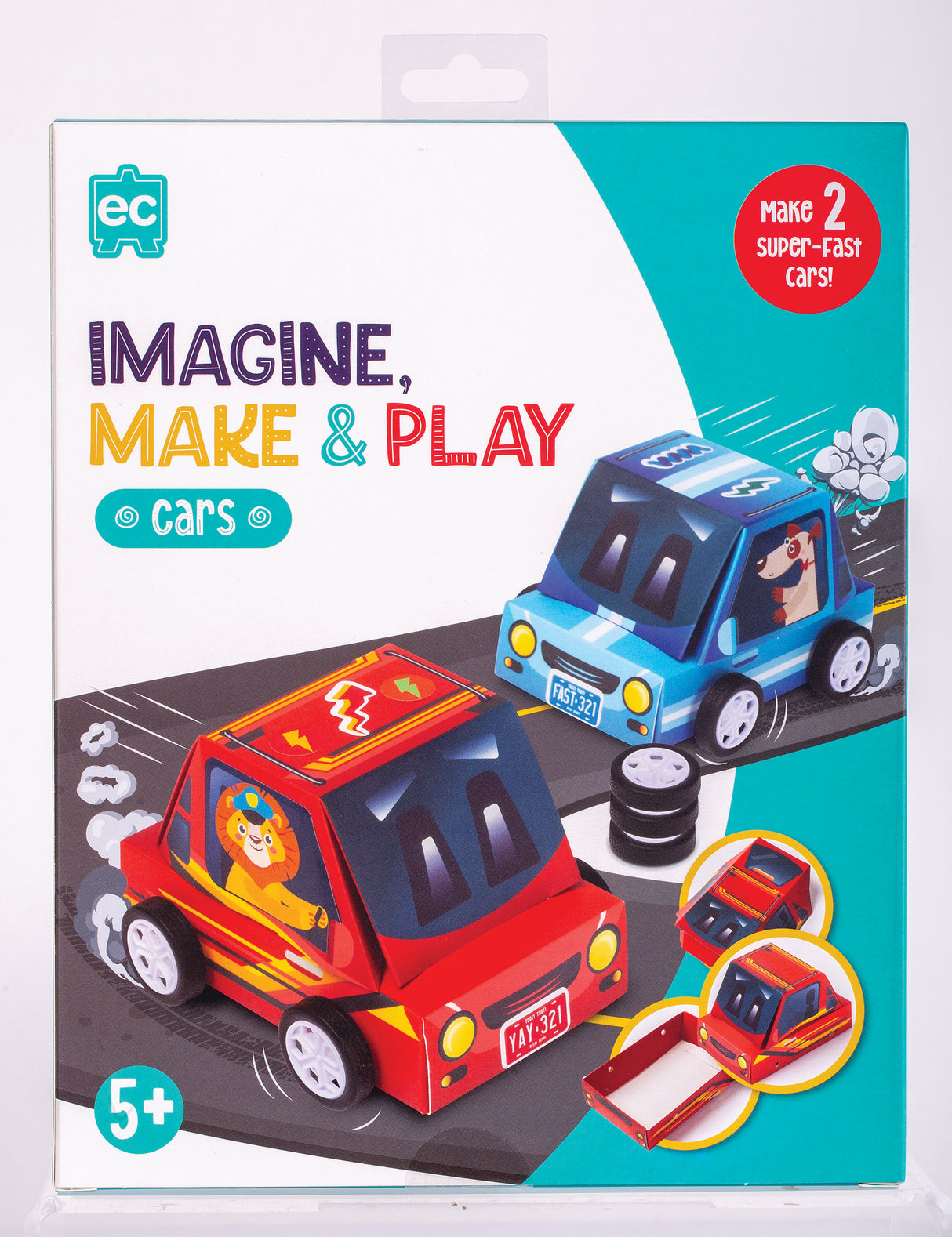 Imagine, Make & Play Racing Cars - Educational Vantage
