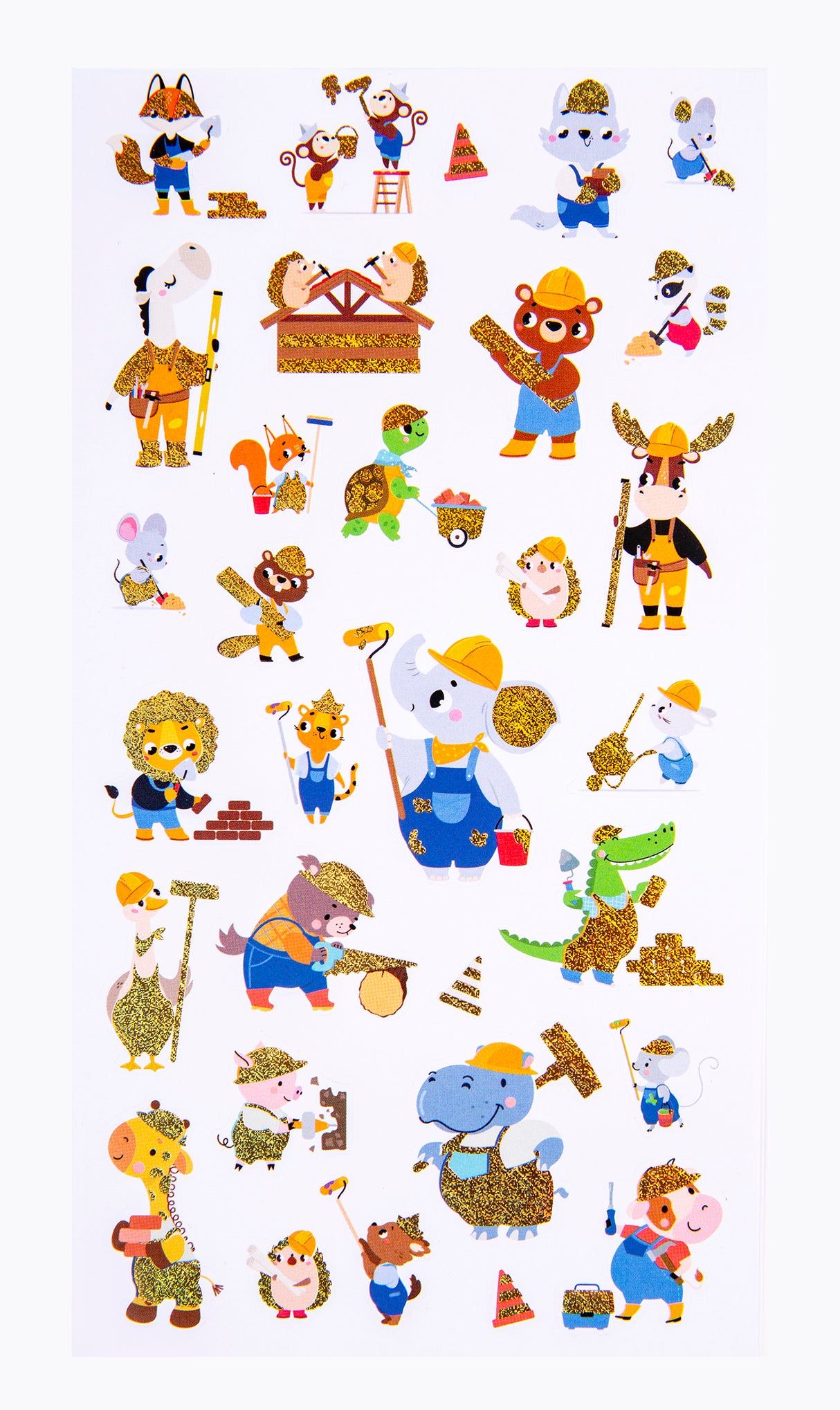 Build-It Buddies - Foil Sticker Set - Educational Vantage