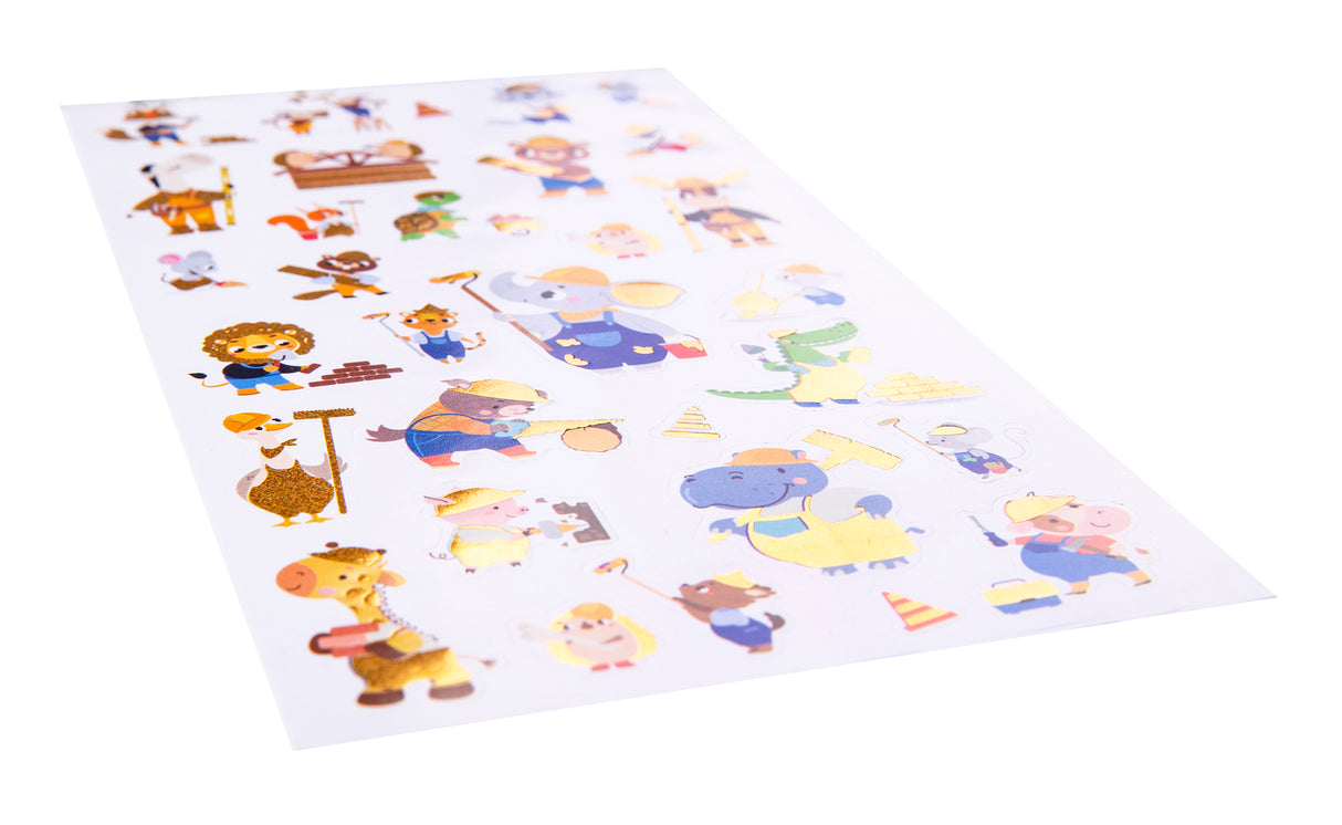 Build-It Buddies - Foil Sticker Set - Educational Vantage