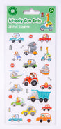 Wheely Fun Pals - Foil Sticker Set - Educational Vantage