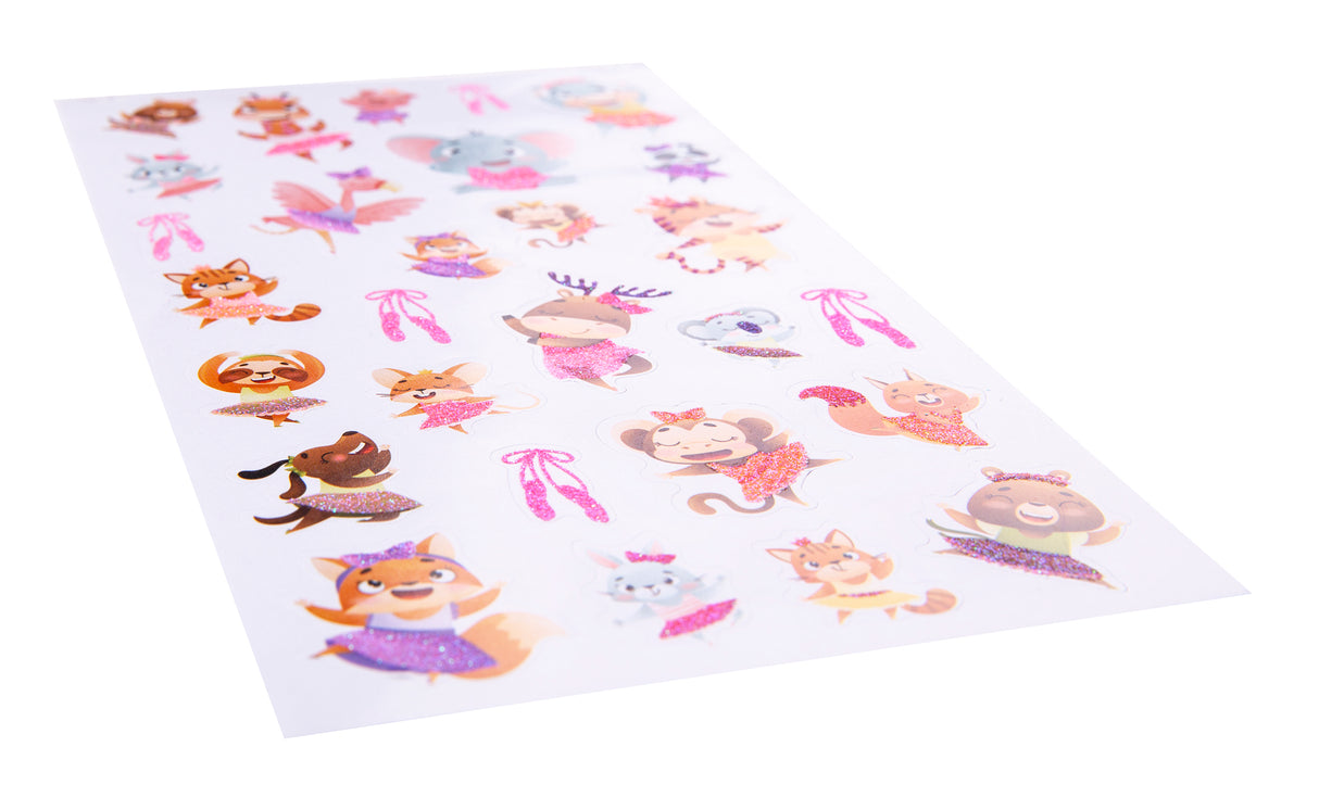Dancing Dreamers - Glitter Sticker Set - Educational Vantage