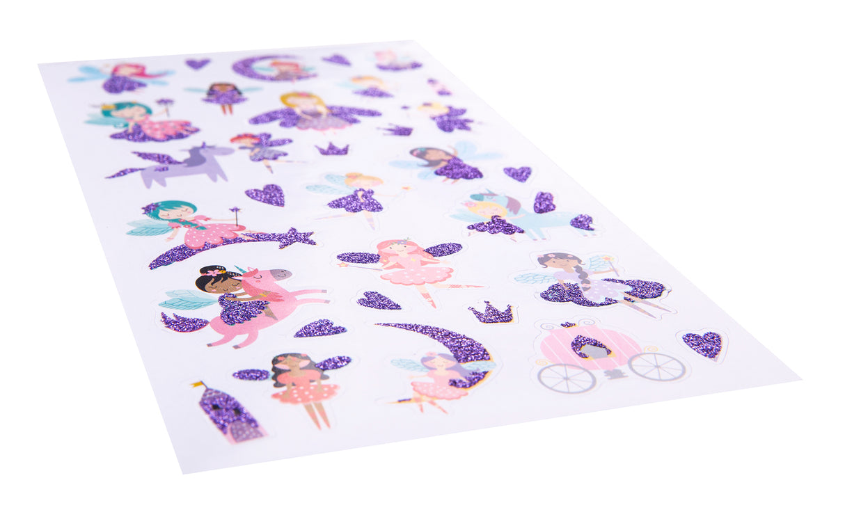 Fairy Friends - Glitter Sticker Set - Educational Vantage