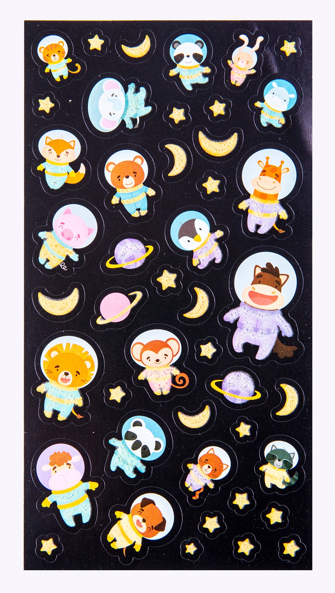 Cosmic Critters - Glow Sticker Set - Educational Vantage