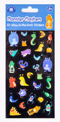 Monster Mayhem - Glow Sticker Set - Educational Vantage
