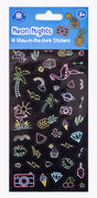 Neon Nights - Glow Sticker Set - Educational Vantage
