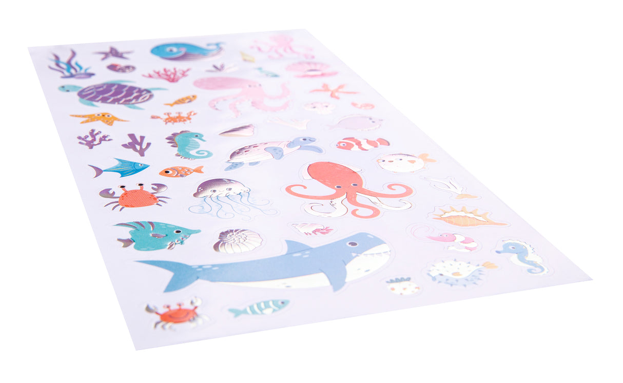 Aquatic Adventures - Holo Sticker Set - Educational Vantage