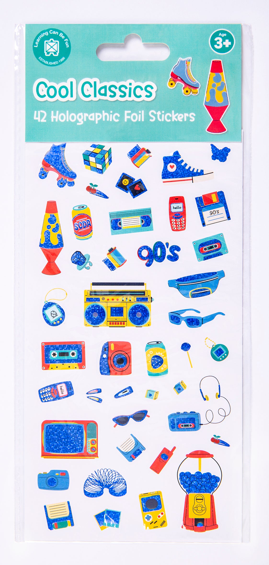 Cool Classics - Holo Sticker Set - Educational Vantage