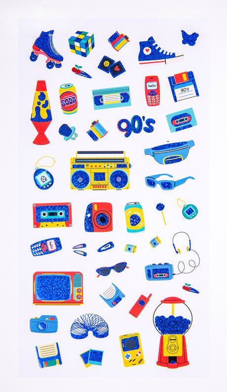 Cool Classics - Holo Sticker Set - Educational Vantage