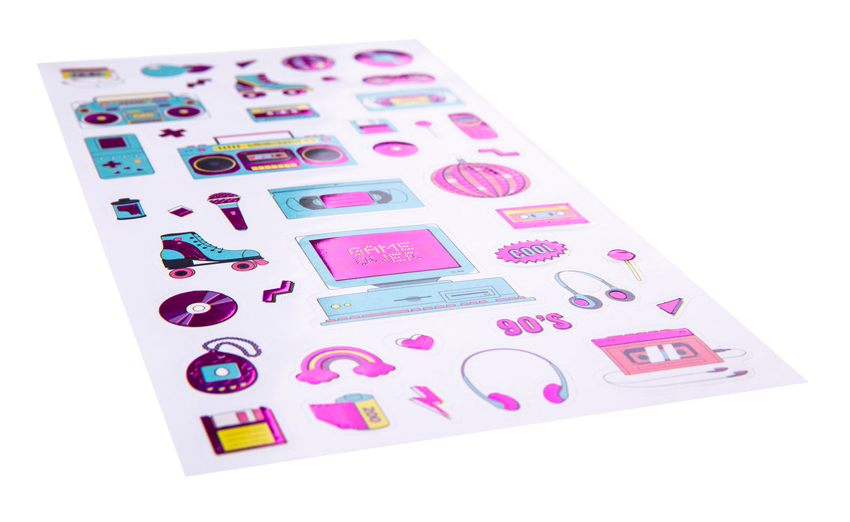 Retro Rockstars - Holo Sticker Set - Educational Vantage
