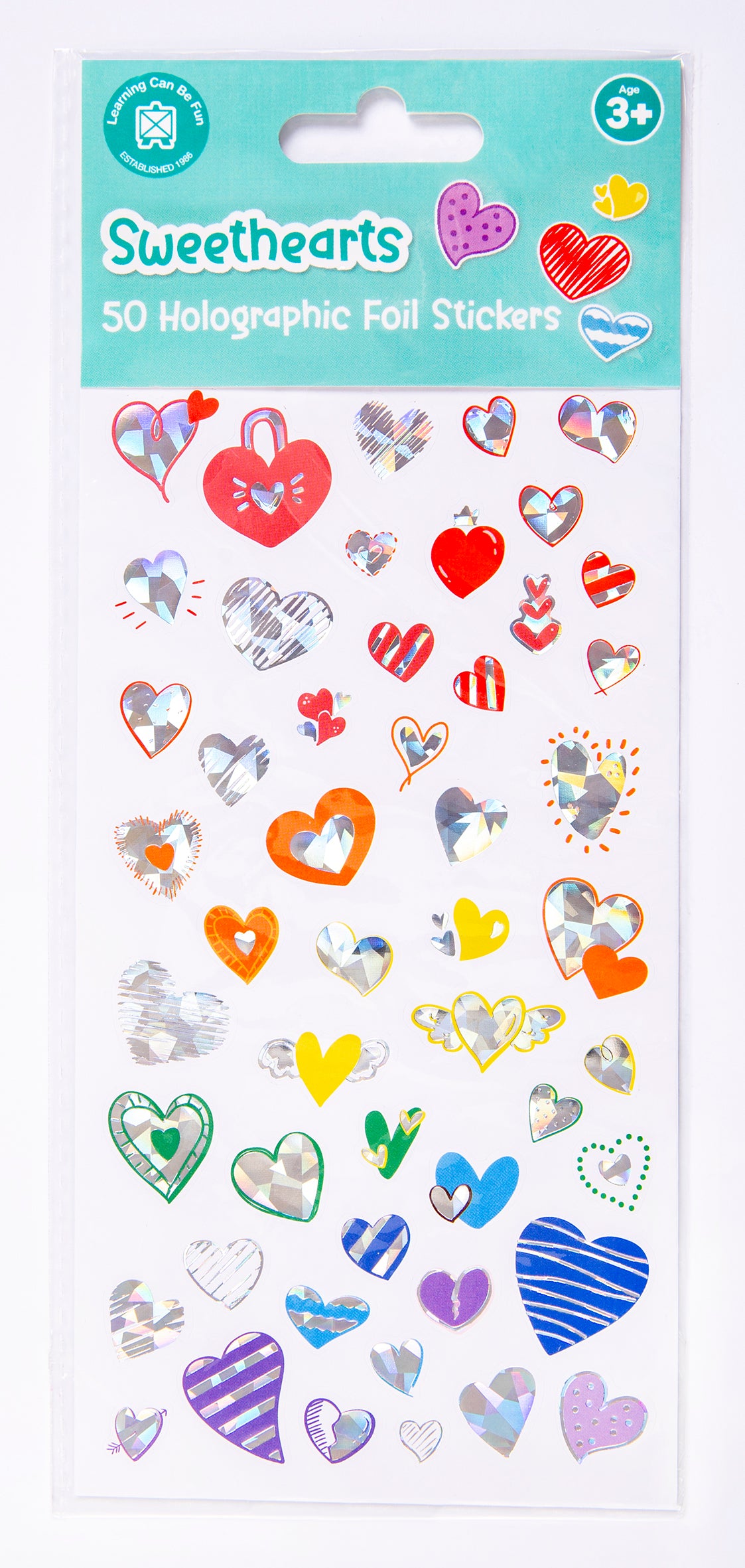 Sweethearts - Holo Sticker Set - Educational Vantage