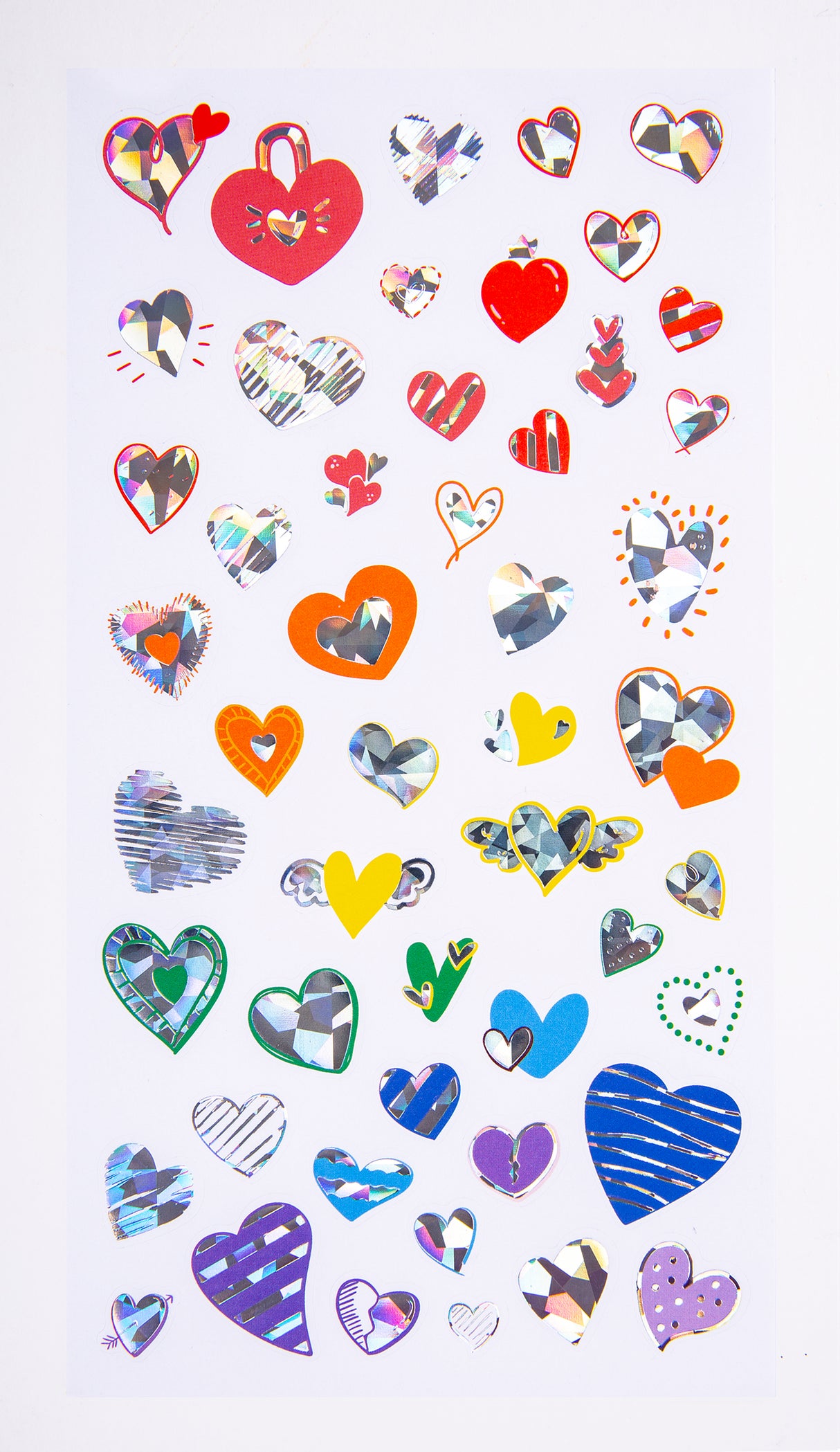 Sweethearts - Holo Sticker Set - Educational Vantage