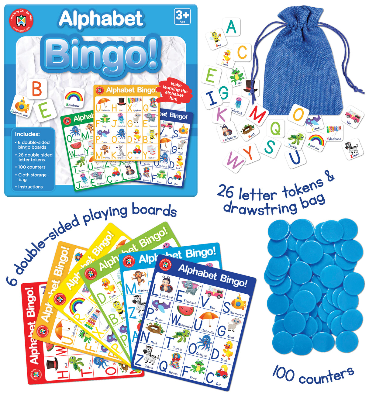 Alphabet Bingo! - Educational Vantage