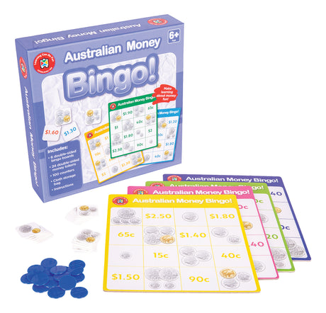 Australian Money Bingo - Educational Vantage
