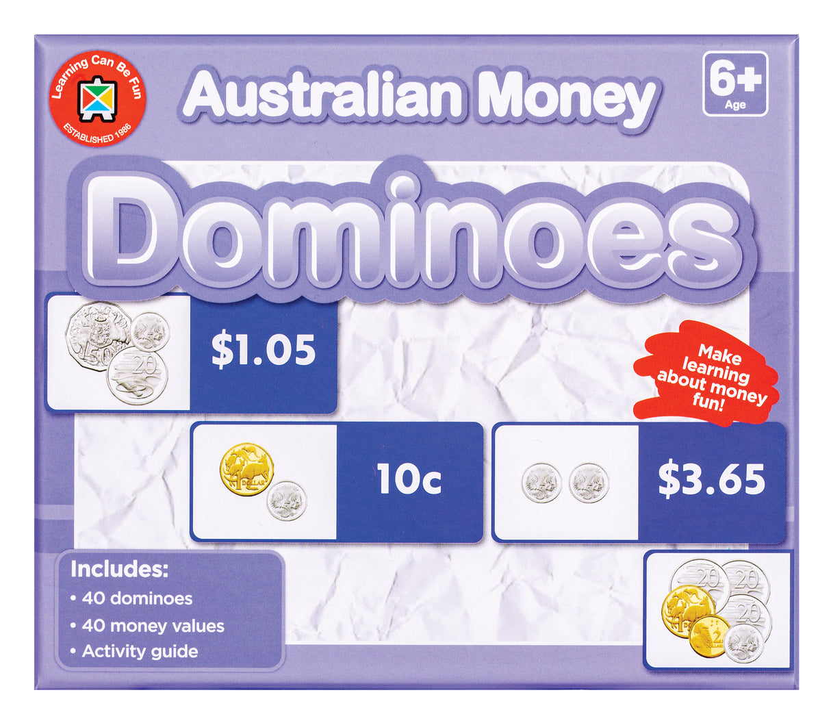 Australian Money Dominoes - Educational Vantage