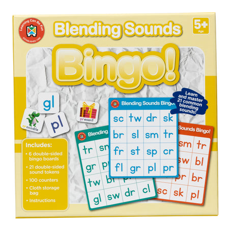 Blending Sounds Bingo! - Educational Vantage