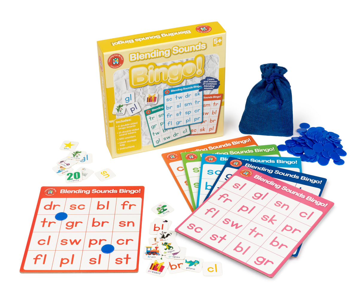 Blending Sounds Bingo! - Educational Vantage