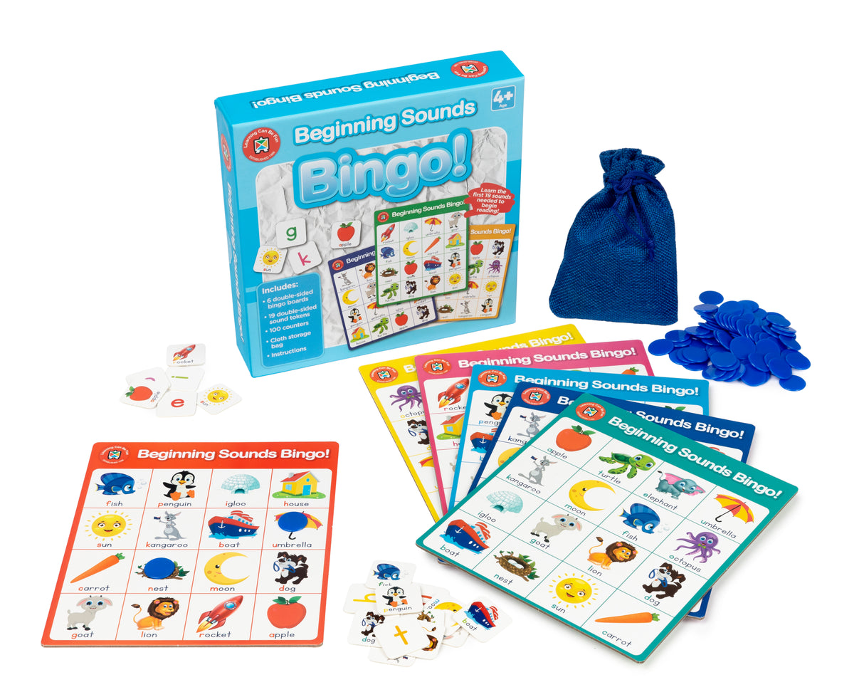 Beginning Sounds Bingo! - Educational Vantage