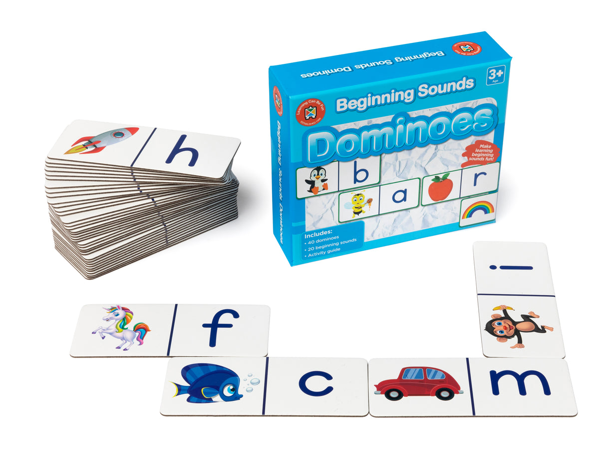 Beginning Sounds Dominoes - Educational Vantage