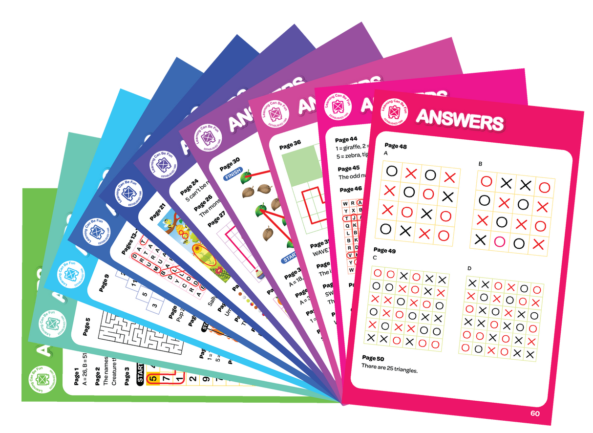 Brain Teasers! Activity Pad - Educational Vantage