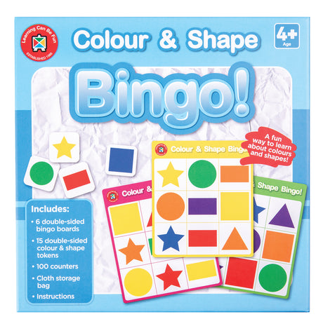Colour & Shape Bingo - Educational Vantage
