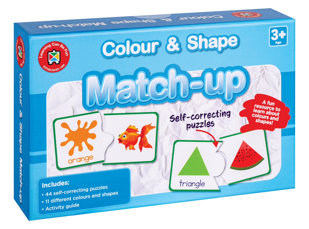 Colour & Shape Match-up - Educational Vantage