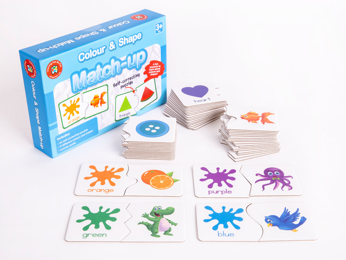 Colour & Shape Match-up - Educational Vantage