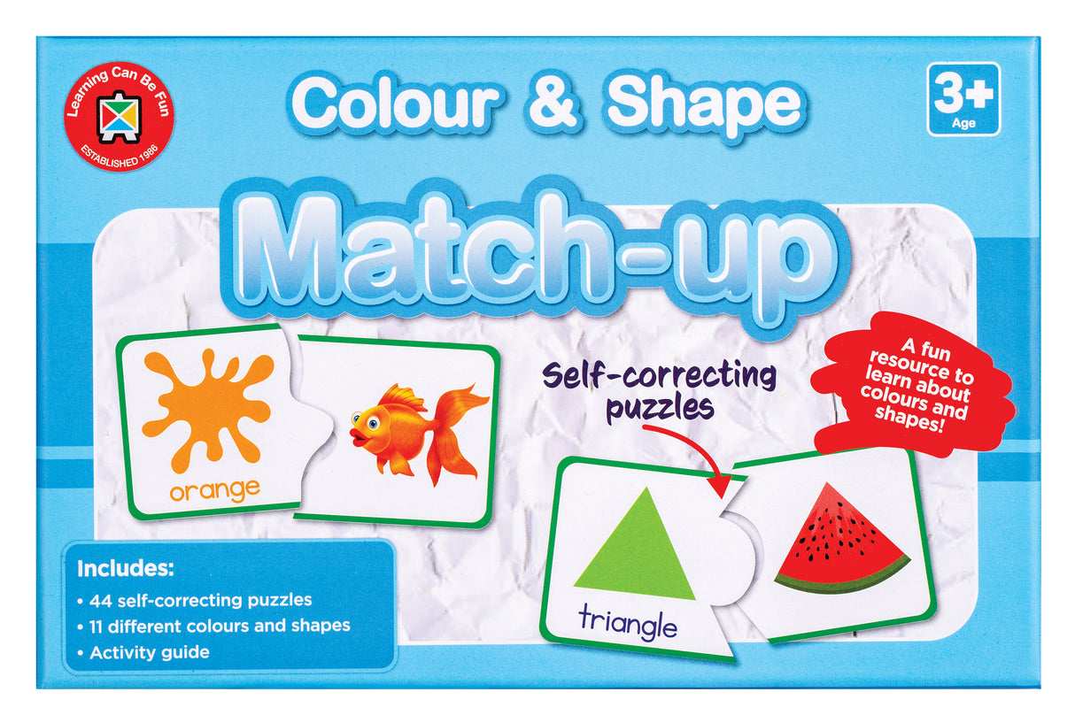 Colour & Shape Match-up - Educational Vantage