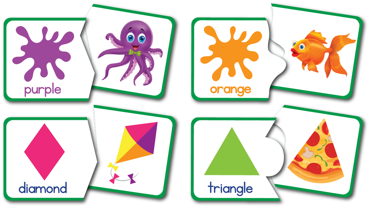 Colour & Shape Match-up - Educational Vantage