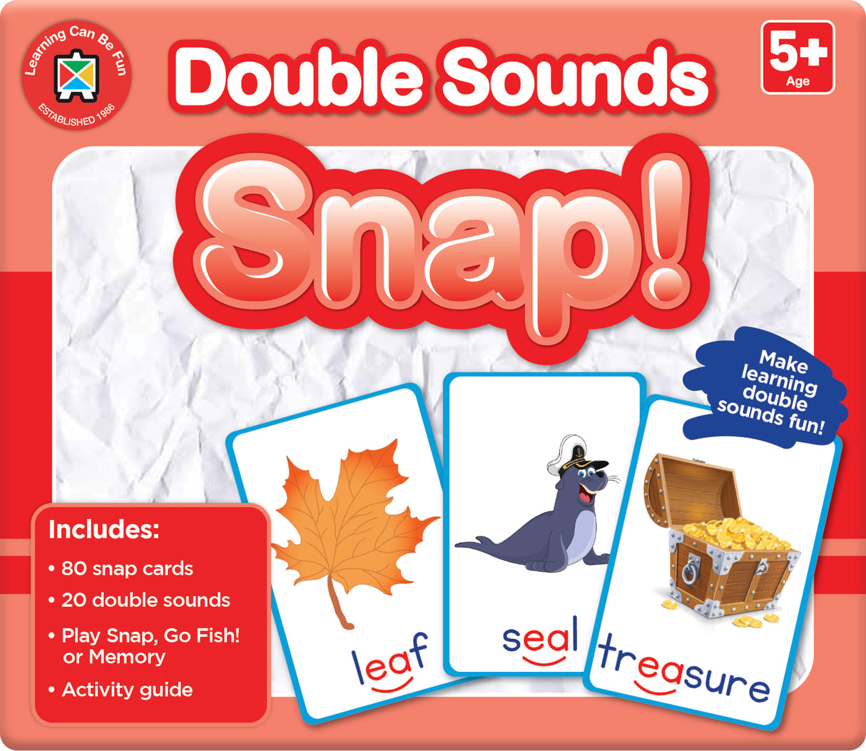 Double Sounds Snap - Educational Vantage