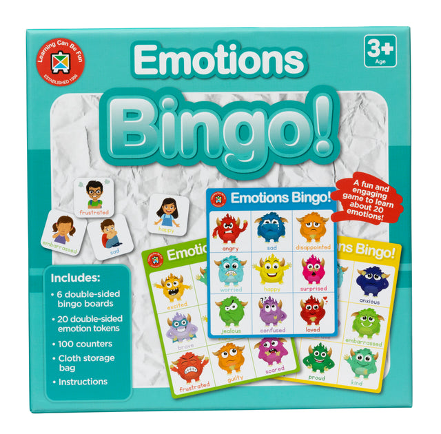 Emotions Bingo! - Educational Vantage